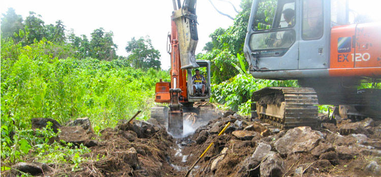 Samoa Road Construction