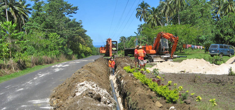 Samoa Road Construction