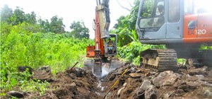 Trenching Works Pipe Laying