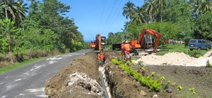 Trenching Works Pipe Laying work